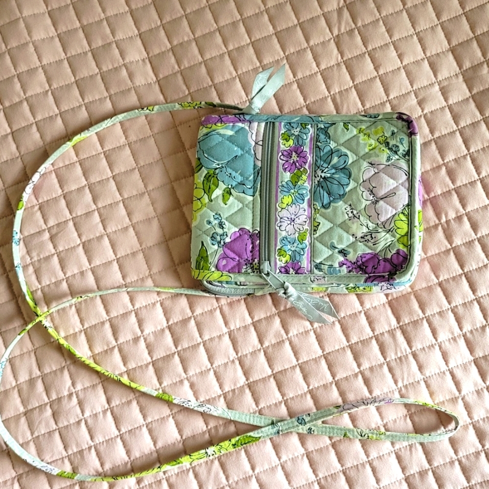 Vera Bradley Watercolors Crossbody Handbag multi-color